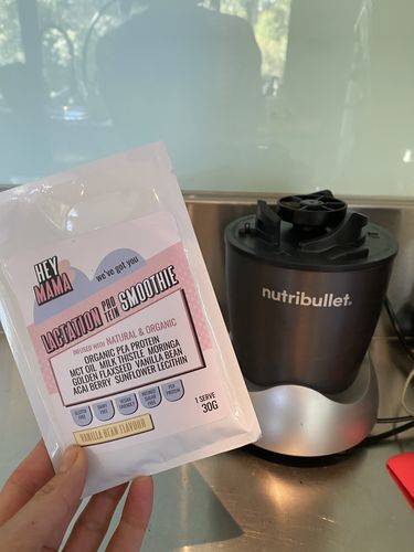Customer photo review of MIX IT UP SAMPLE PACK - Lactation Protein Smoothie 4 Serves (All Flavours)