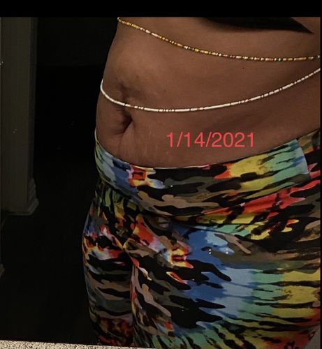 Customer photo review of Shake it Up Waist Beads