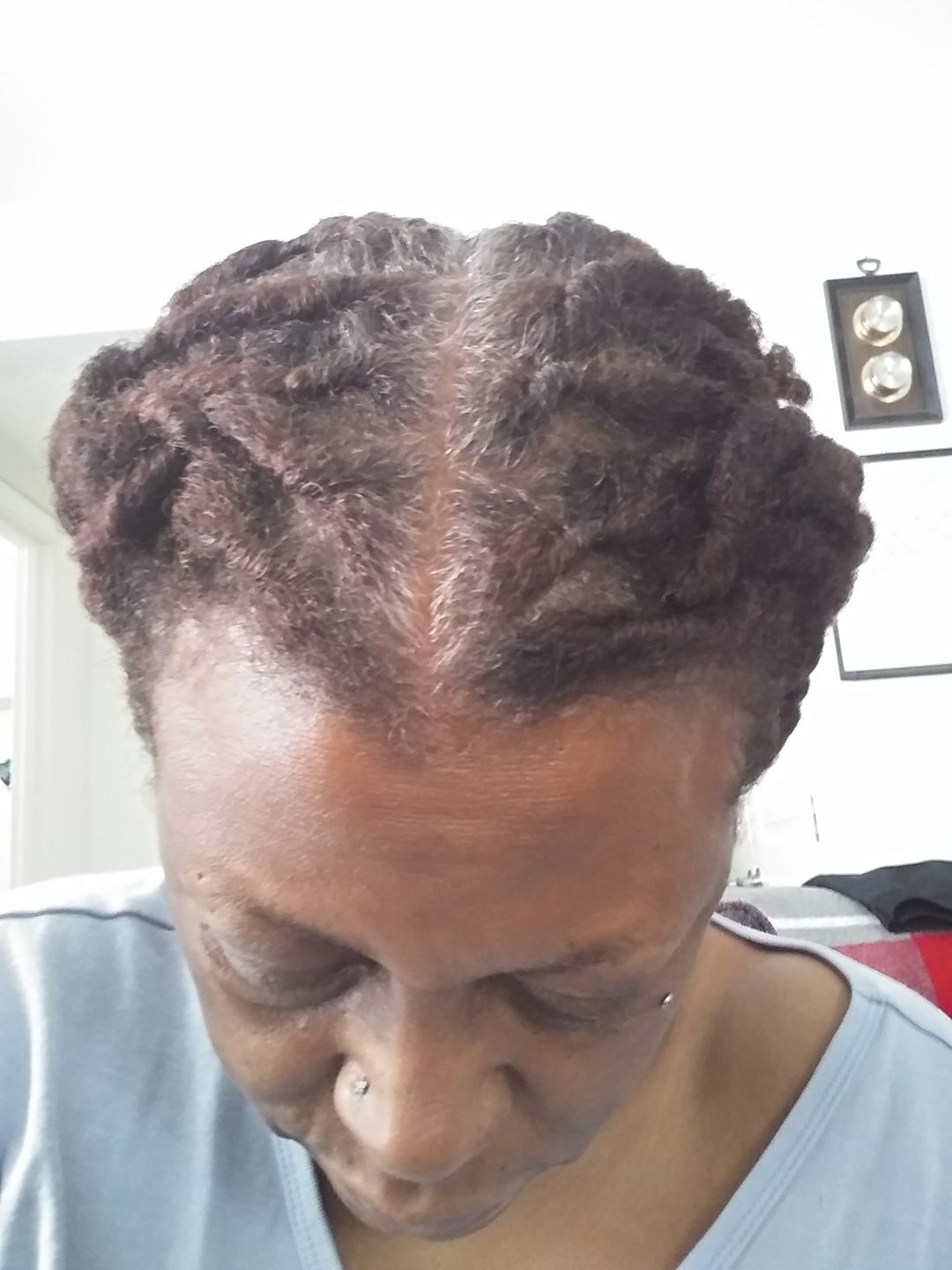 Customer photo review of Step 3: Divine Shine Moisture Lock & Frizz Fighter (For Tight Curls)
