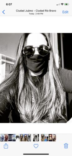 Customer photo review of Scrooloose Sunglasses