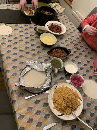 Customer photo review of Boojum Chicken Fajita Meal Kit For 4 People
