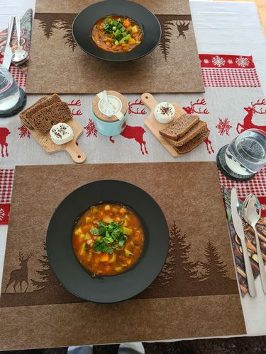 Customer photo review of The Taste Gourmetschale Ø 21,5 cm - Inhalt 0,8 l - schwarz (2er Set)