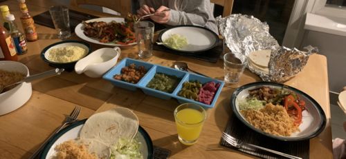 Customer photo review of Boojum Chicken Fajita Meal Kit For 4 People