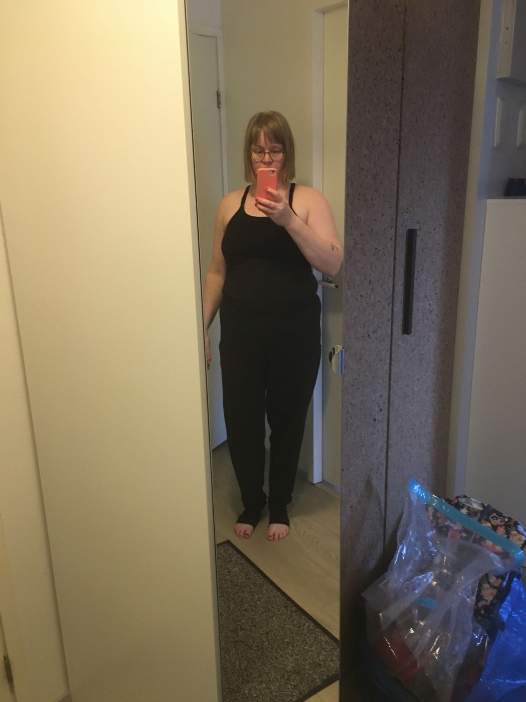 Customer photo review of Long Yoga Jumpsuit