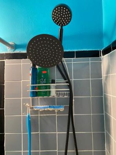 Customer photo review of 1-Spray Dual Shower Head Set