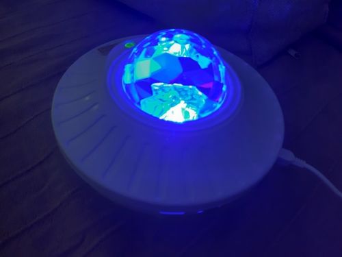 Customer photo review of Yunix Galaxy Projector