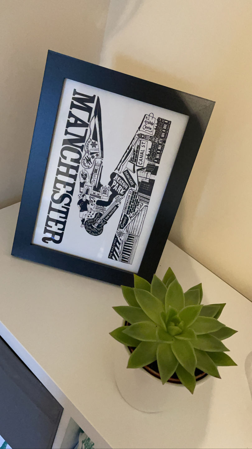 Customer photo review of Manchester Print