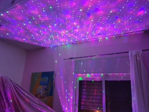 Customer photo review of Yunix Galaxy Projector