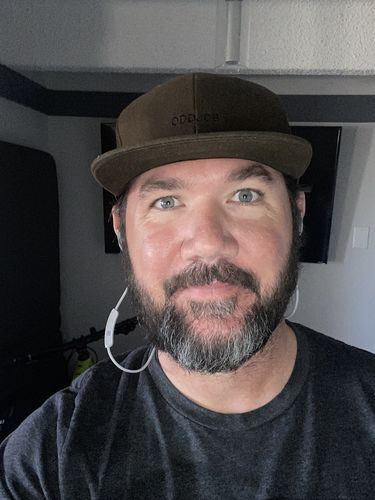 Customer photo review of Big Snapback, Green/Brown