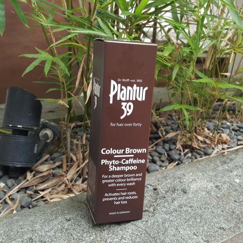 Customer photo review of Plantur 39 Colour Brown Shampoo (250ml)
