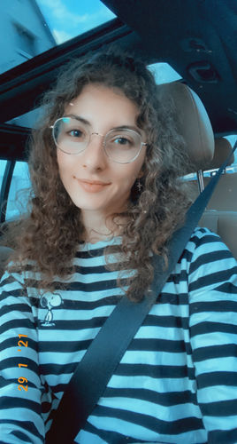 Customer photo review of Victoria Cross Hoops Gold