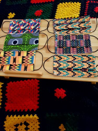 Customer photo review of Dumsor Mask