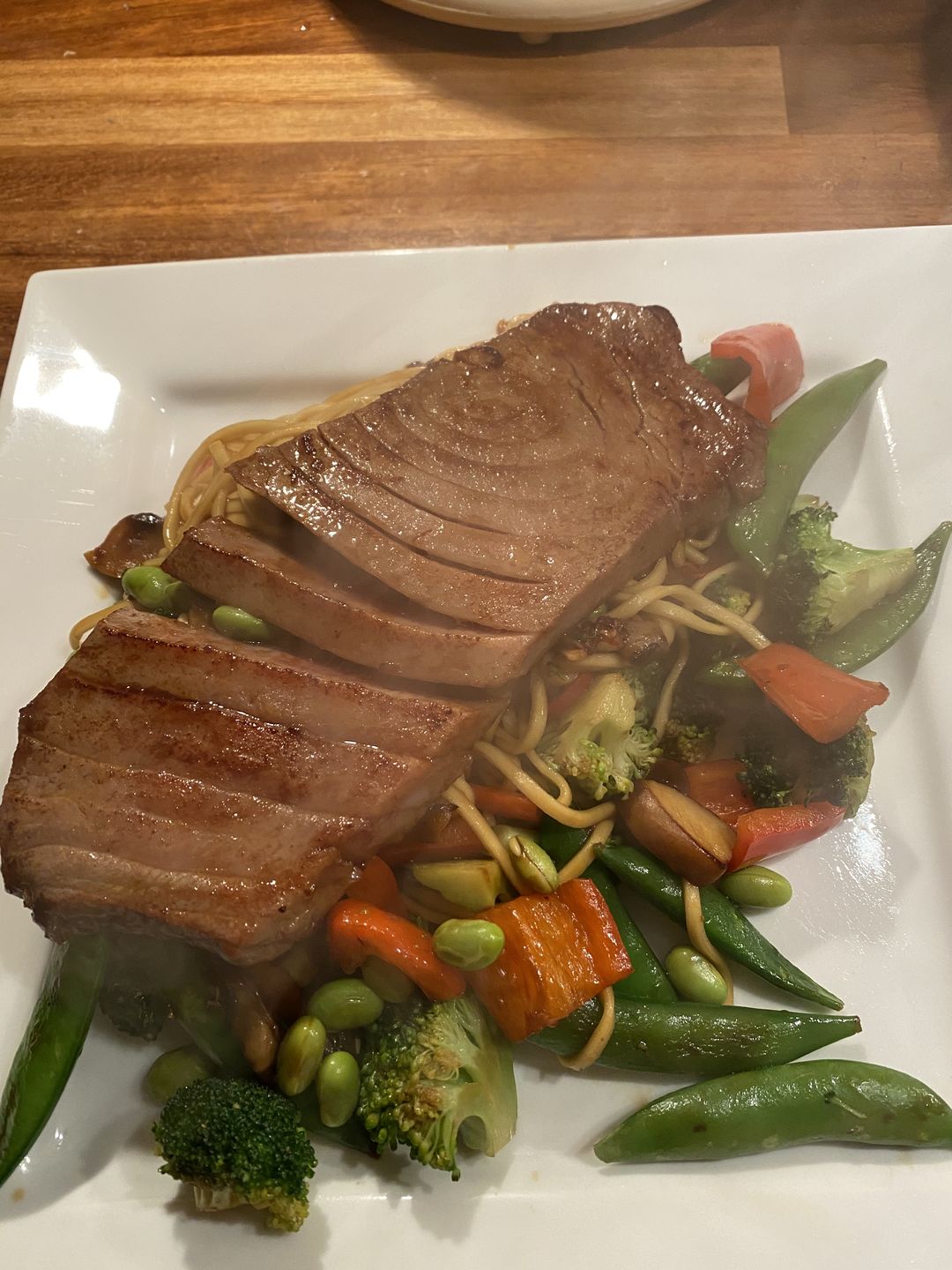 Customer photo review of Fresh Tuna Steak (Portion)