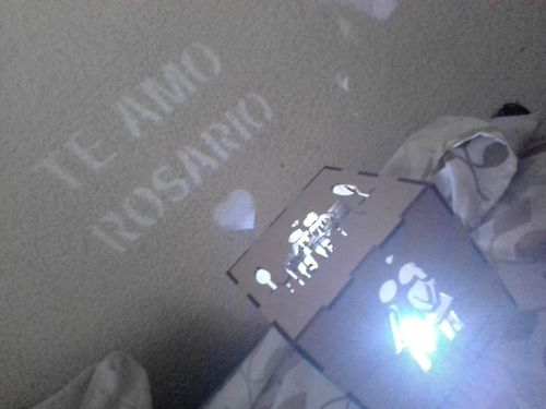 Customer photo review of Proyector Romántico