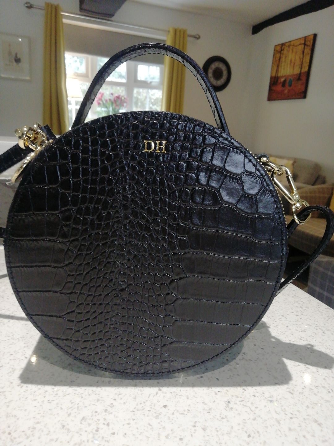 Customer photo review of The Rosie Circle CROC Bag