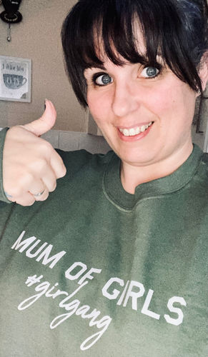 Customer photo review of Mum of Girls (#GirlGang) Sweatshirt (MRK X)