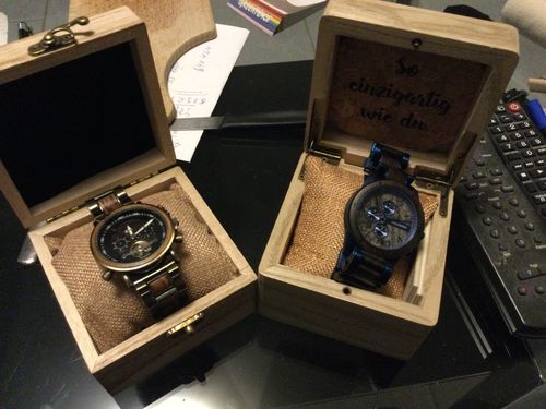 Customer photo review of Wood o'clock - Bergland