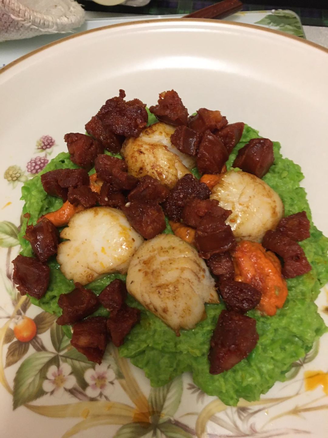 Customer photo review of Fresh King Scallops