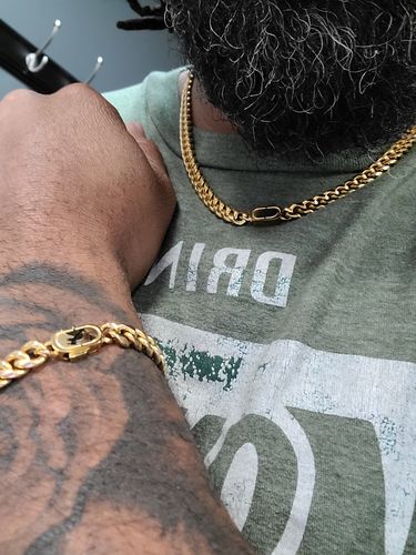 Customer photo review of Cuban 8mm Set (Gold)
