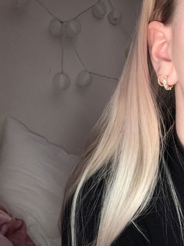 Customer photo review of Sweet Bubble Ohrringe