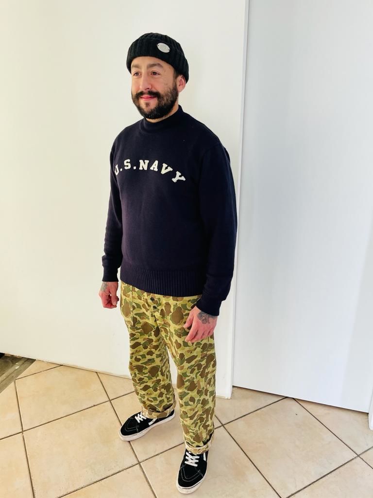 Customer photo review of USMC P-42 Reversible Duck Hunter Camo Pants