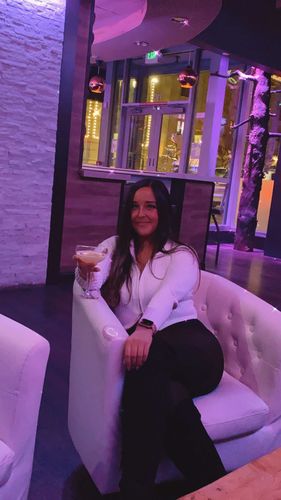 Customer photo review of Long sleeve knitted turnover collar zip up cardigan