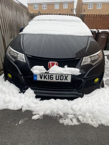 Customer photo review of Honda Civic Type R FK2 Fog Light Armour