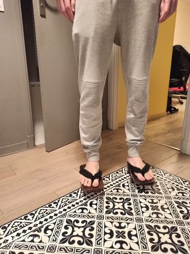 Customer photo review of Geta Chaussures Japonaises Deux Dents - Aka Kaze