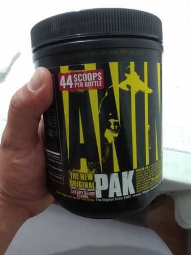 Customer photo review of Universal Nutrition Animal Pak Powder Multivitaminico 44 Servicios