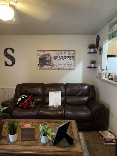 Customer photo review of Family Homestead - Personalized Huge Canvas