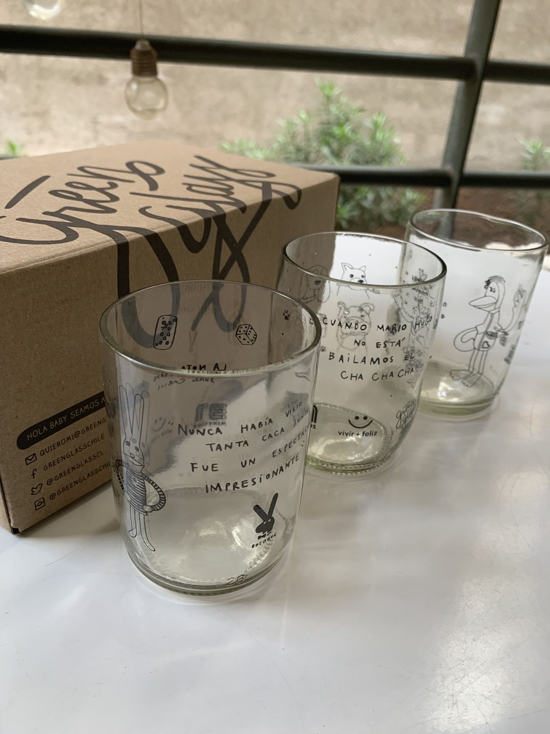 Customer photo review of Pack Estudio 31 Minutos Juegos de 6 Vasitos 200 Ml