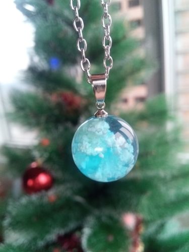 Customer photo review of Collier Dragon<br> Ciel Nuage