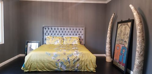 Customer photo review of Pillowcase Pair - Golden Birds