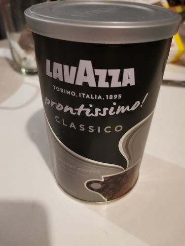 Customer photo review of Lata Lavazza Prontissimo Classico 95 grs. Instántaneo