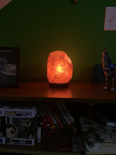 Customer photo review of Original Himalayan Salt Lamp (Medium)
