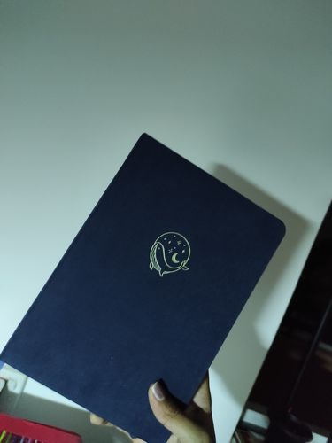 Customer photo review of Tsuki 'Gentle Giant' Limited Edition Bullet Journal ☾