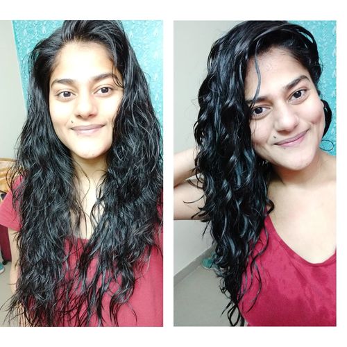 Customer photo review of Defining Hair Gel