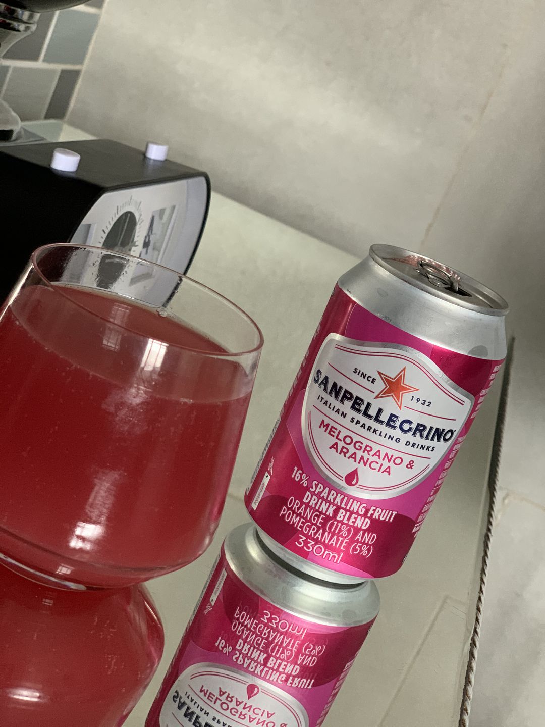 Customer photo review of San Pellegrino | ISD Pomegranate and Orange 330ML