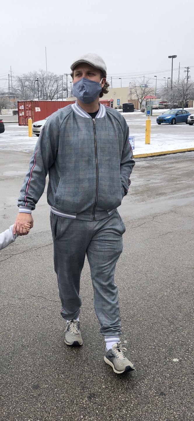 Customer photo review of TheMrTailor™ Gentlemen Tracksuit