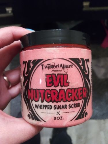 Customer photo review of Evil Nutcracker Sugar Scrub