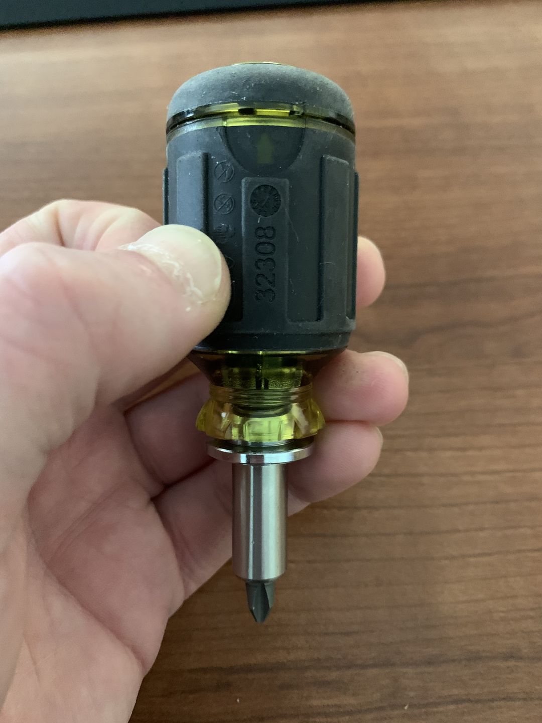 Customer photo review of Klein Tools 32717 All-in-One Multi-Function Precision Screwdriver Set with Case