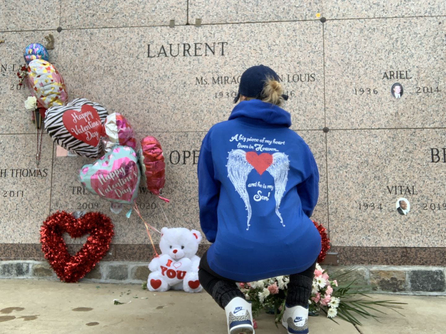 Customer photo review of Son - A Big Piece of my Heart Hoodie