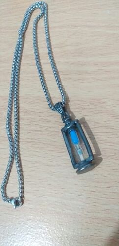 Customer photo review of Collier Dragon<br> Sablier (Acier)