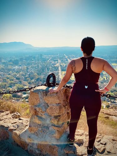 Customer photo review of Windsor Wine Fit Sports Bra