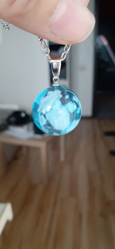 Customer photo review of Collier Dragon<br> Ciel Nuage