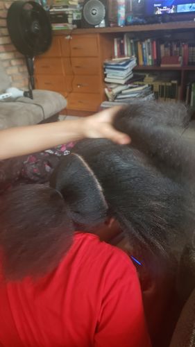 Customer photo review of Nae Nae's Hair Boost 9oz