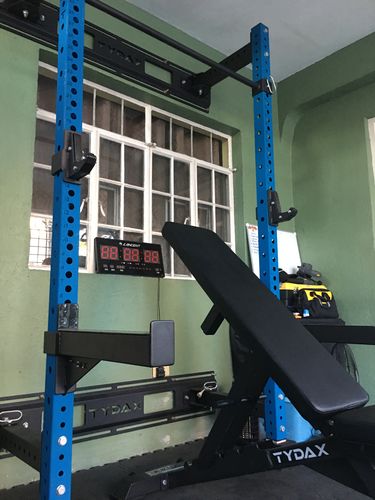 Customer photo review of Tydax Wall Mount Fold Back Rack