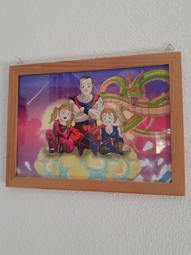 Customer photo review of Impression sur Poster (ne comprend pas le dessin)