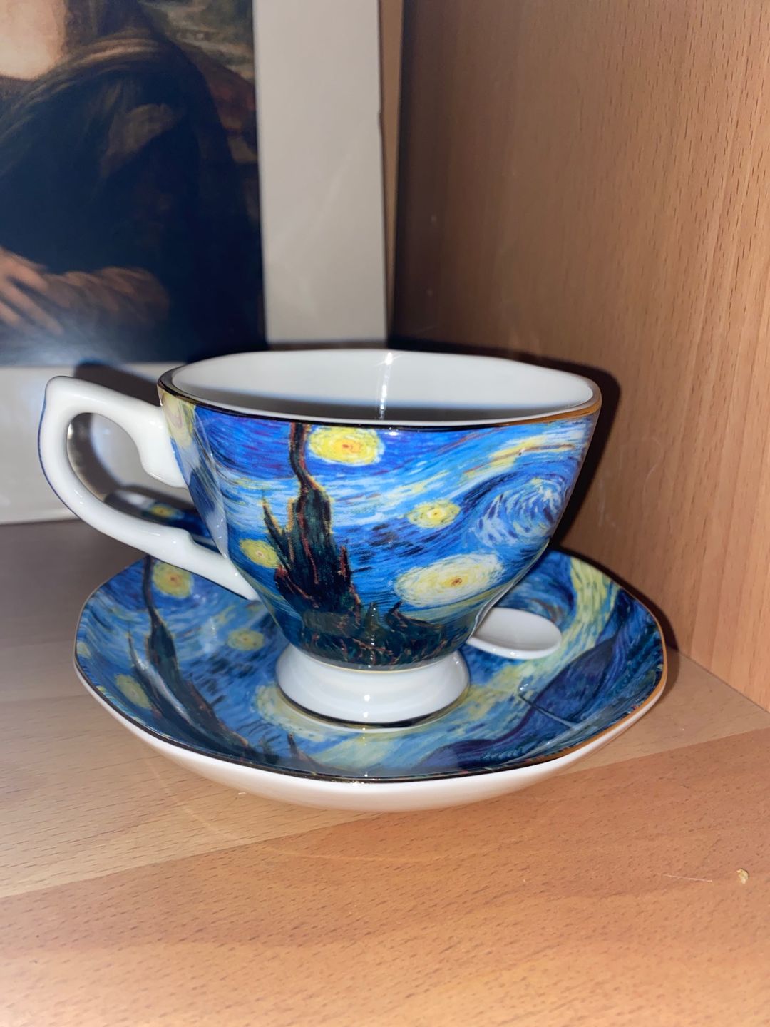 Customer photo review of Van Gogh tea cups