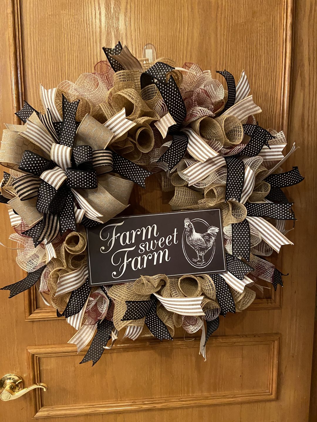 Customer photo review of 10.5"X10Yd Faux Jute/Pp Check Natural RY831318